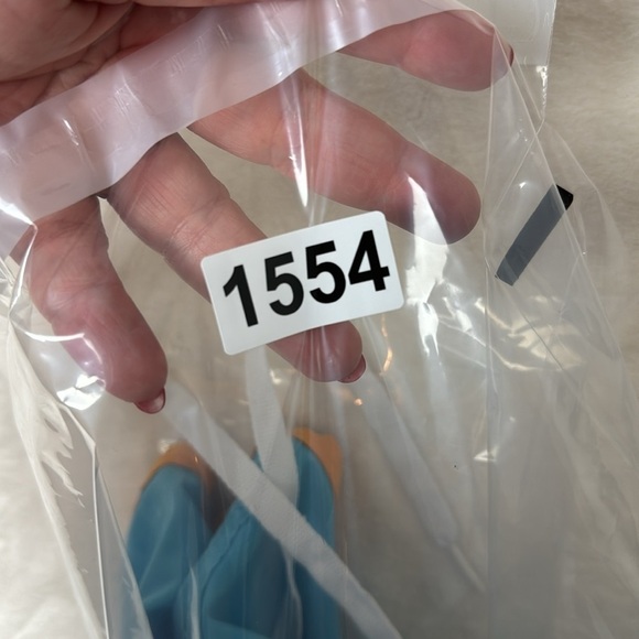 TYR Trunks board shorts Medium blue piping slight imperfection shown in pics - Picture 12 of 12